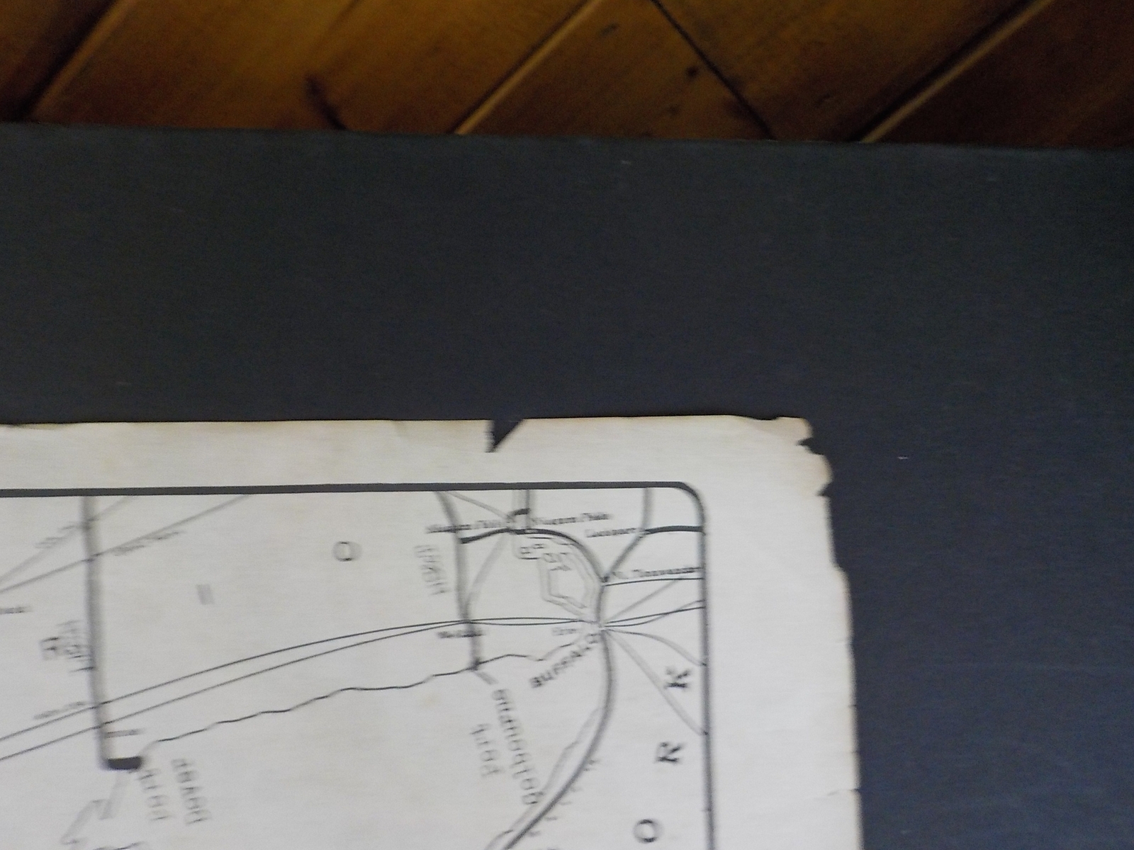 Map Central ELectric Traffic Association 1912-1923 REPRODUCED 1941