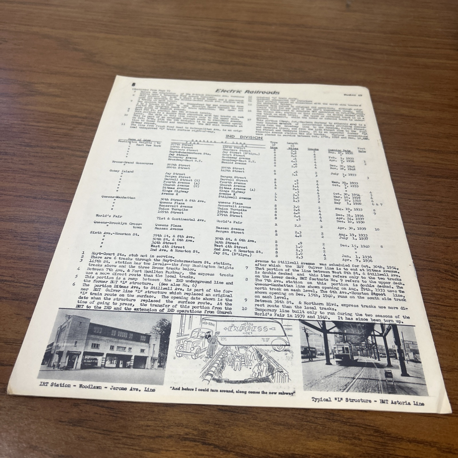 Oct 1954 Electric Railroads New York Subways Fifty Years Of Millions!