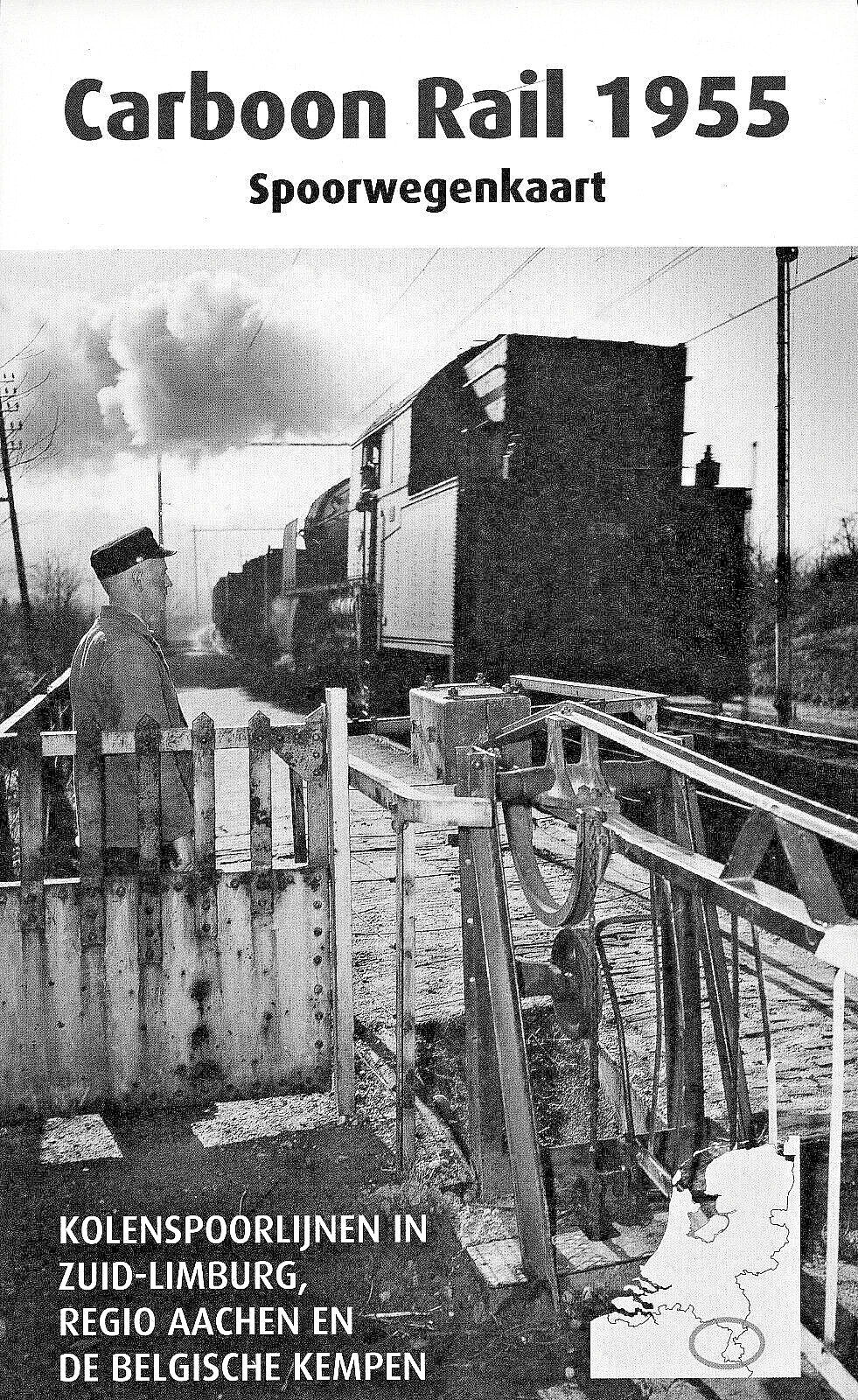 Carboon Rail 1955 dedicated historical coal railway map in three countries