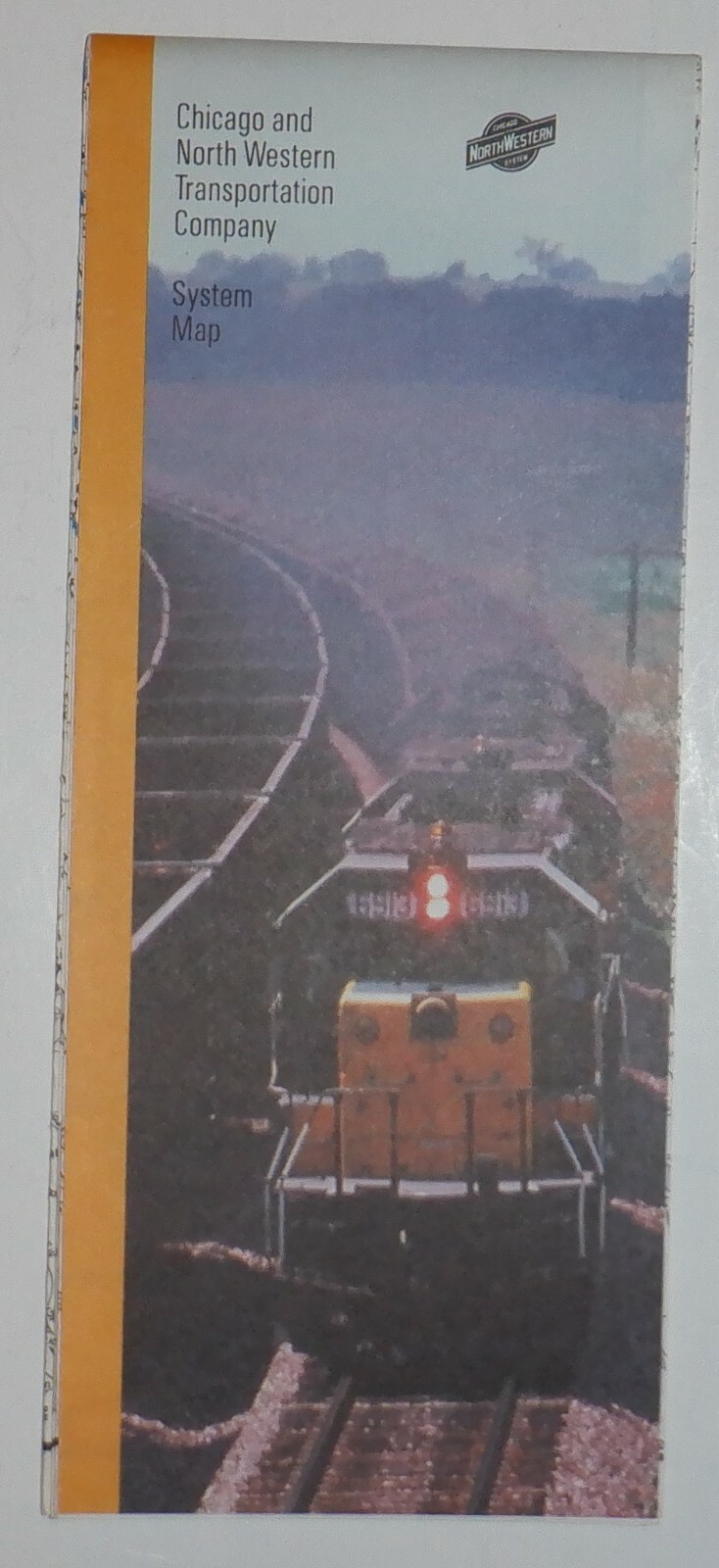 Chicago & North Western Railway 1985 System Map
