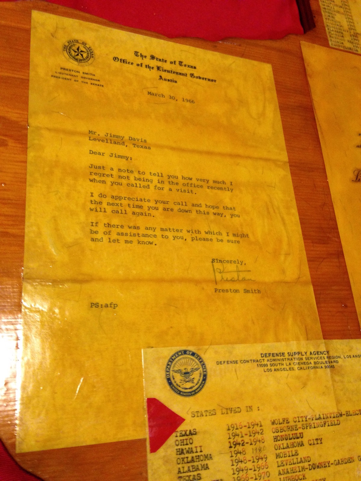 Piece Of Traveling Sante Fe Railroad Historical Memorabilia -The State Of Texas