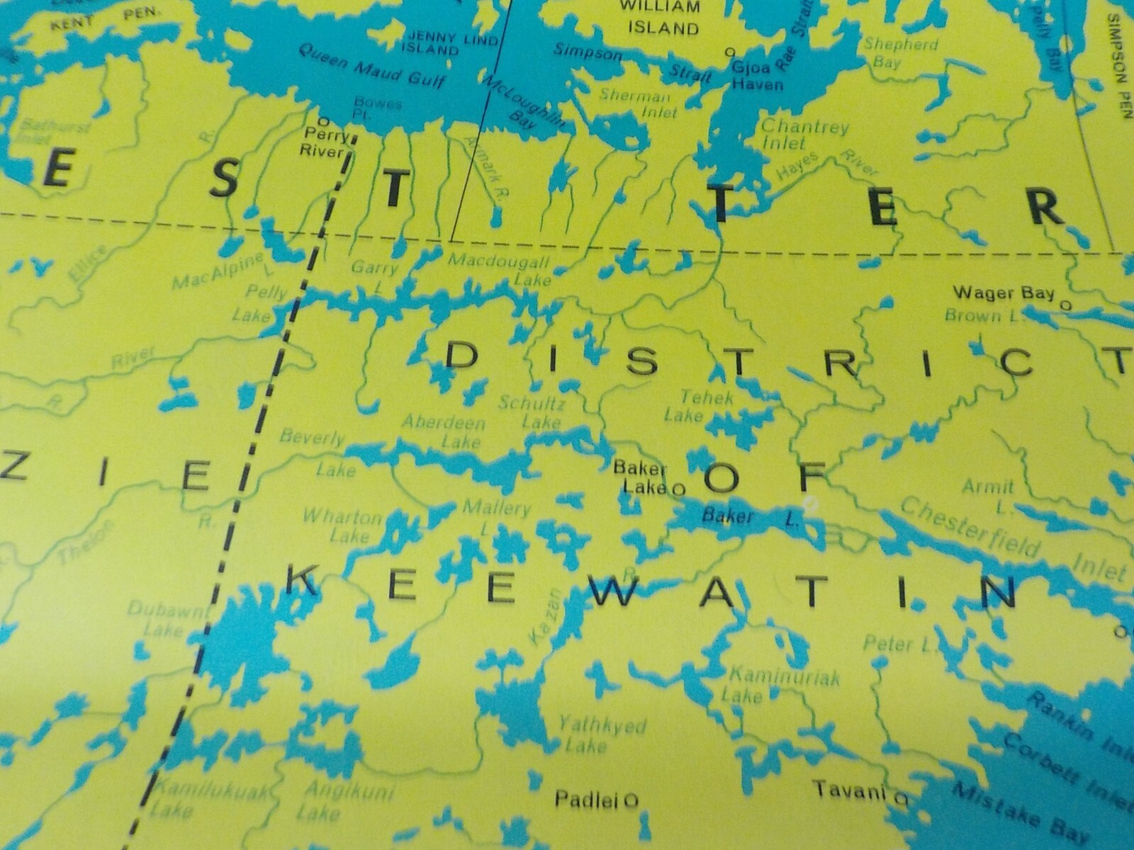 Map Canadian Pacific All Services Map 1967 Foldout Map