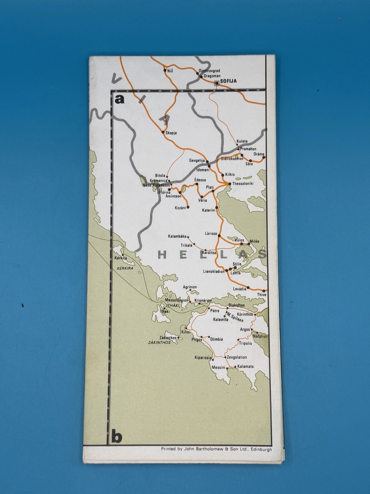 UIC 1973 Map Europe member network international union railway British br train