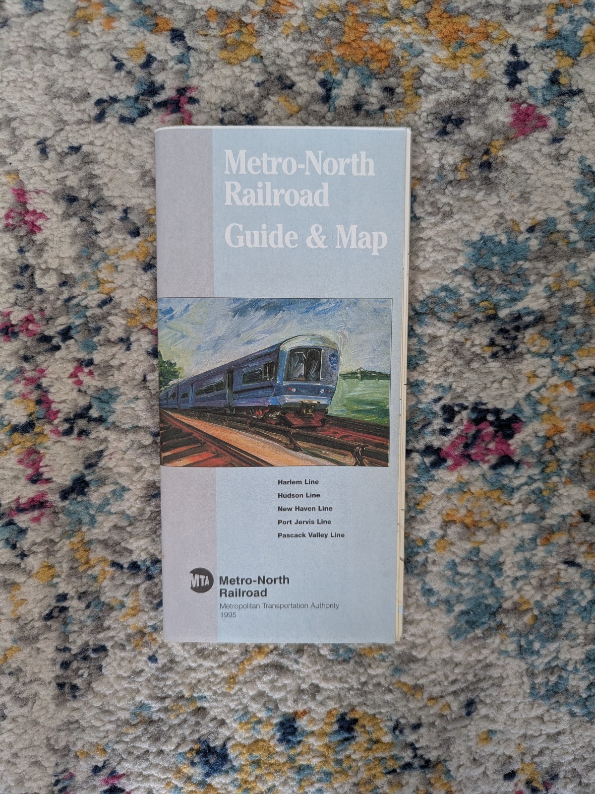 Metro-North Railroad Guide & Map 1995