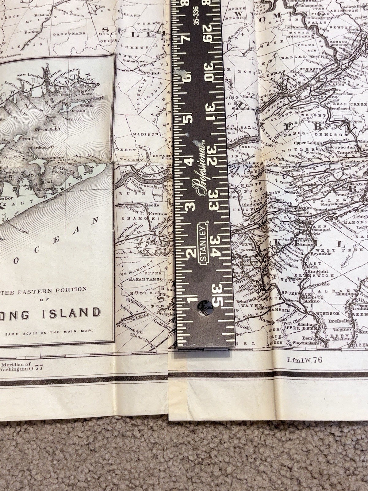 Railroad Collectibles Coltons Rail Road Map NY Canada 1883 & Romance Of Railway