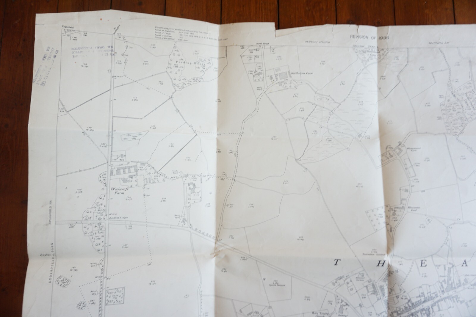 1938 Theale Berkshire GWR Great Western Railway OS Railway Map