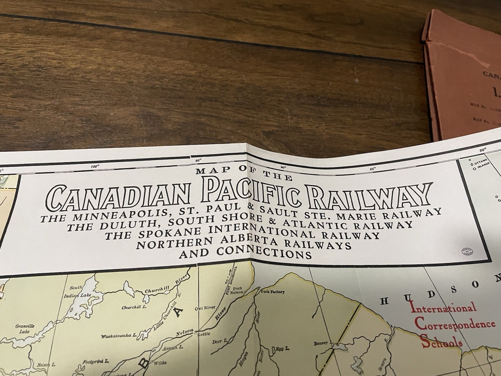 13 Antique Official Railroad Traffic Maps of the United States & Canada