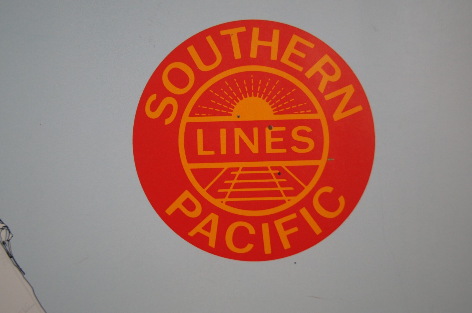 1989 Southern Pacific Lines Service Routes Map Poster 38×25″