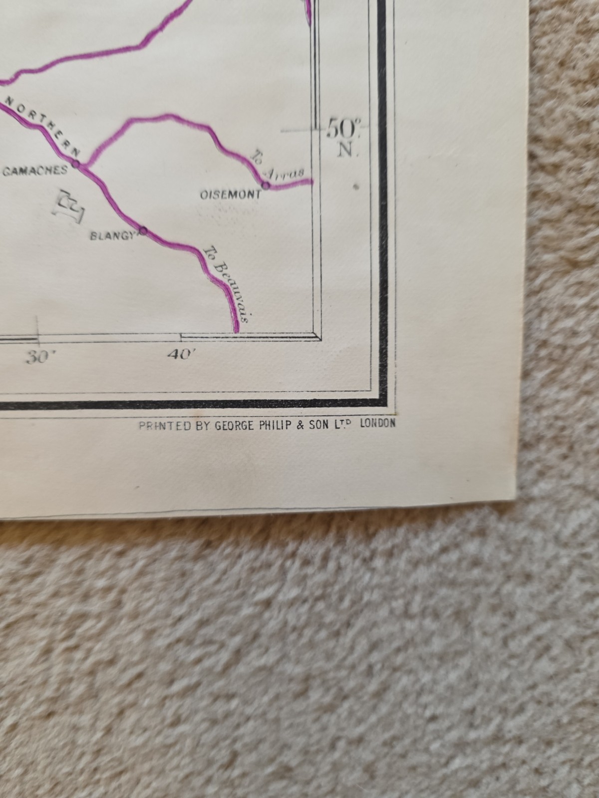 1947 Railway Clearing House Railway Official Map Of Great Britain And Wales
