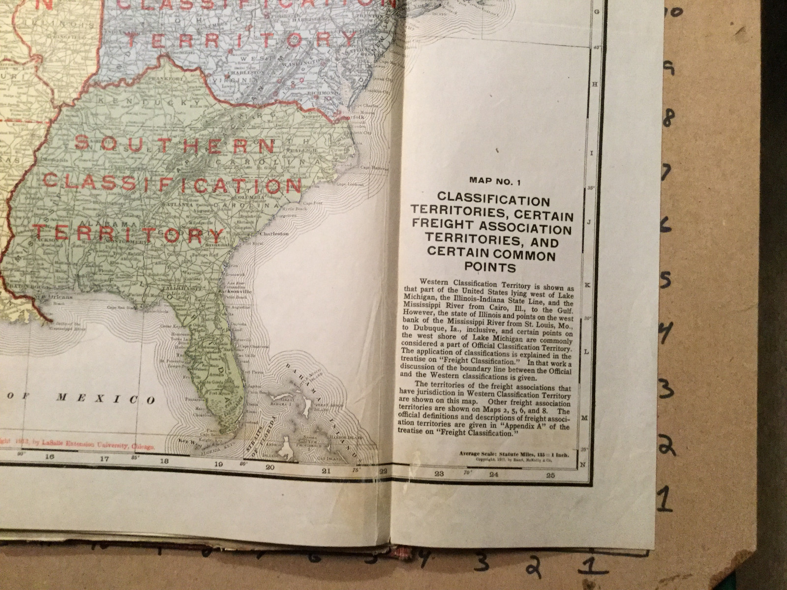 Vintage Map #1 — RAILWAY — 1913 — US TERRITORIES — 21 X 27″
