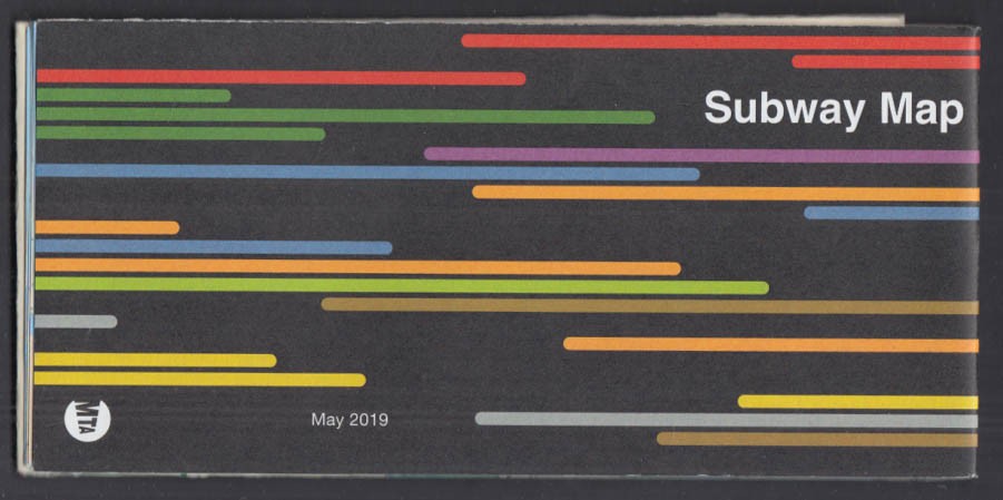 New York City Transit MTA Subway Map 5 2019