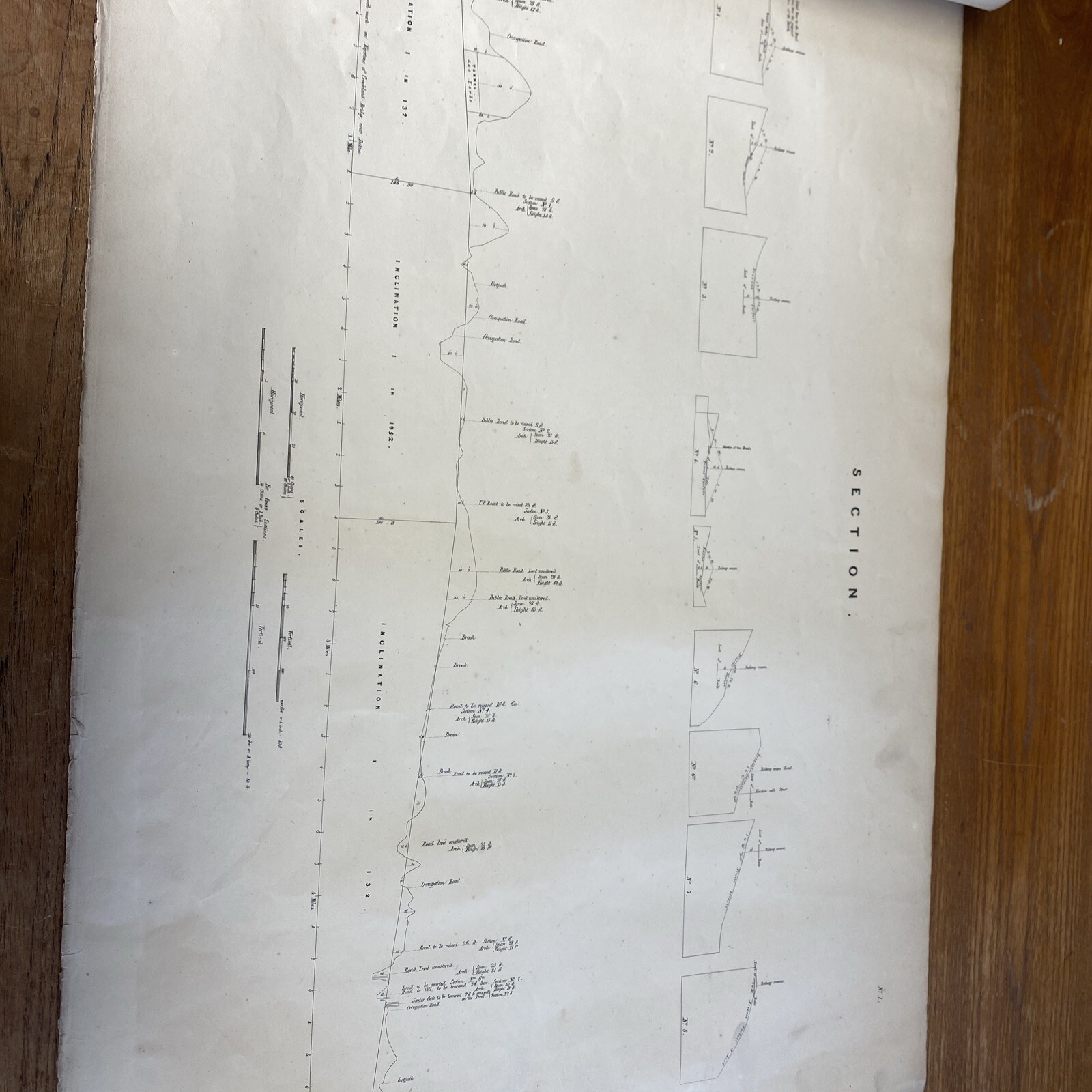 Whitehaven Furness Junction Railway Plans & Sections 1846 Engineers Lancashire