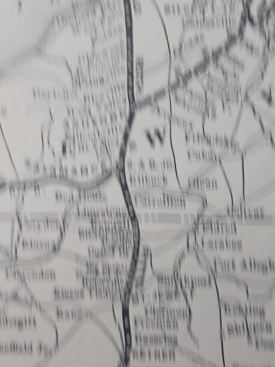 1901 Railroad Map BUFFALO ROCHESTER & PITTSBURGH RAILWAY all Train Route Lines