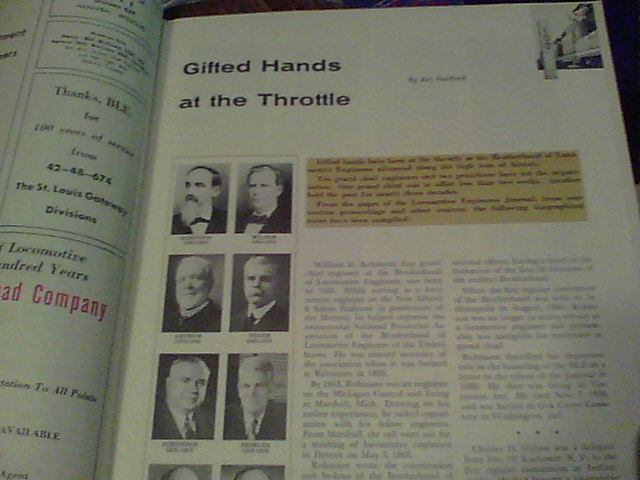 A Century of Service souvenir program BLE Centennial/ GIA Diamond Jubilee 1963