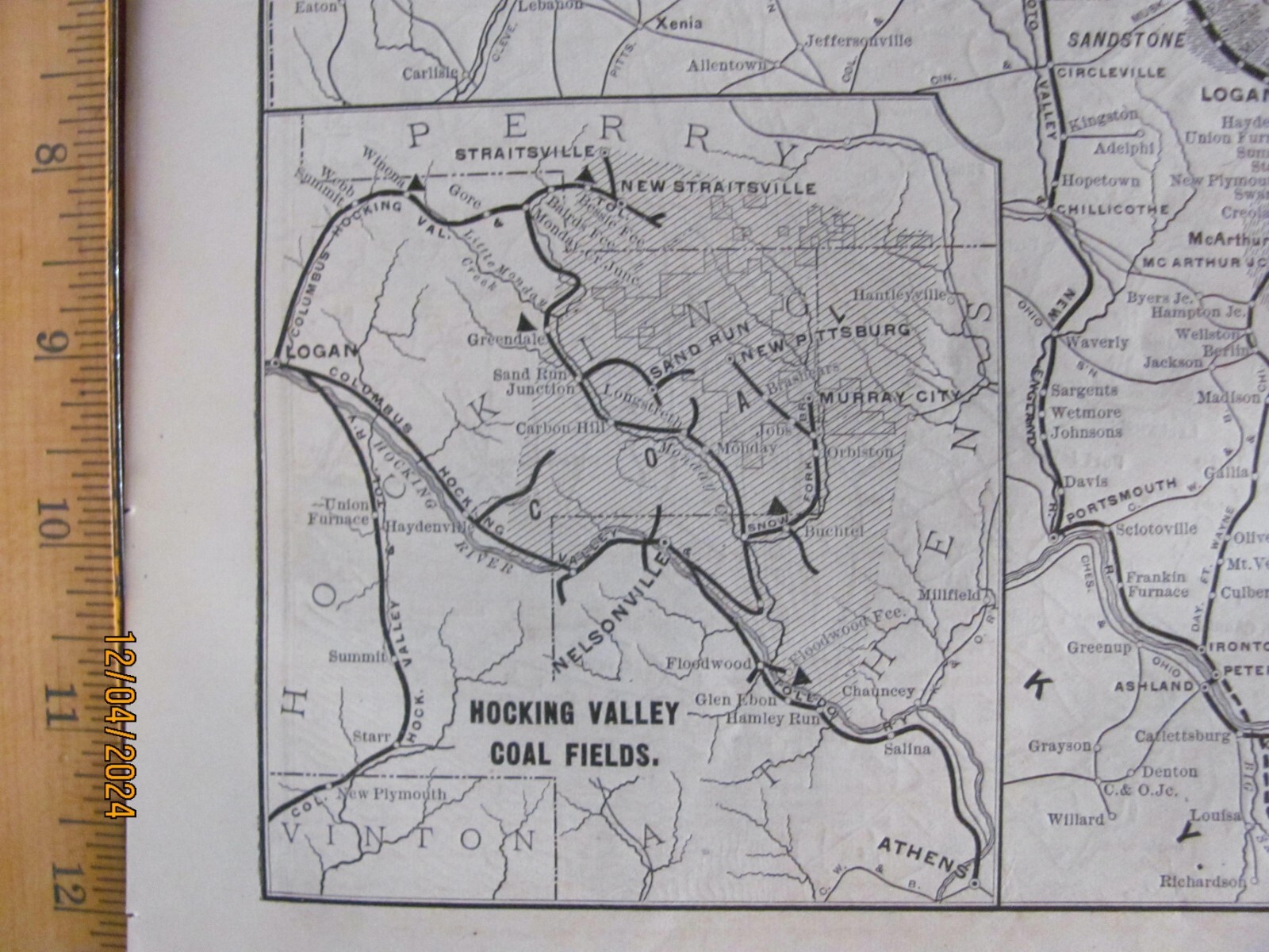 1890 DELAWARE & HUDSON CANAL CO RAILROAD in NY NJ PN + CHV&T RR in OHIO SYS MAPS