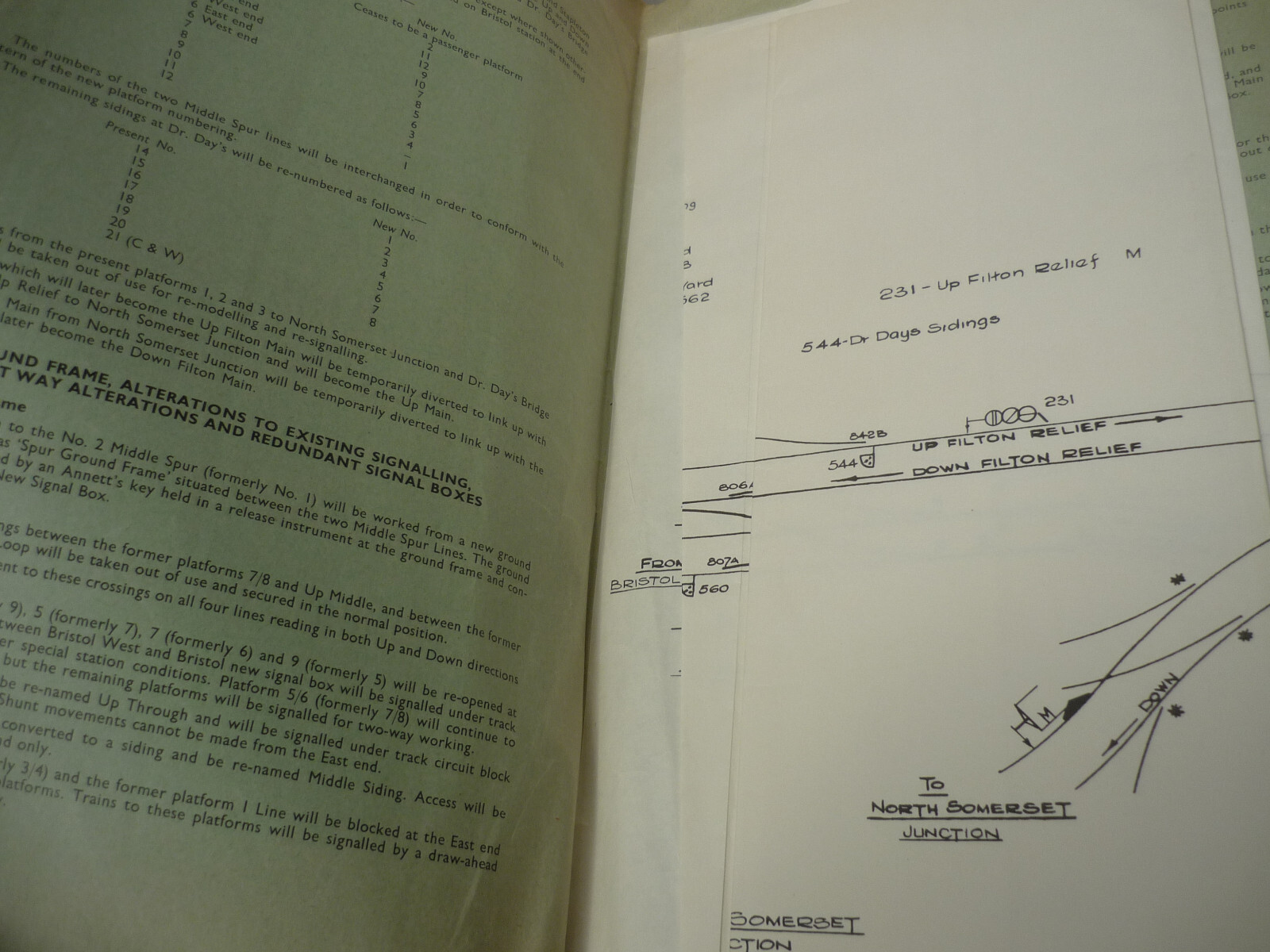 British Railways – Bristol – Multiple Aspect Signalling 1970 – Temple Meads Area