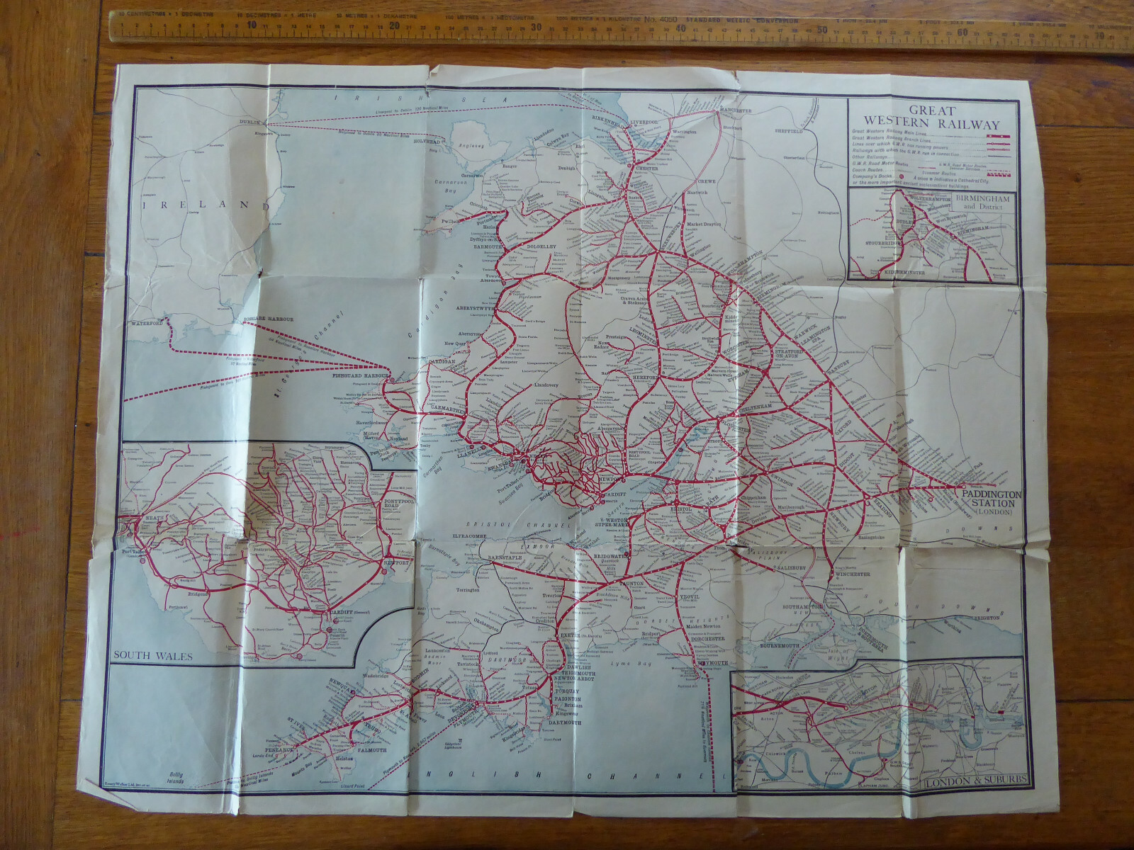 Map of GWR System