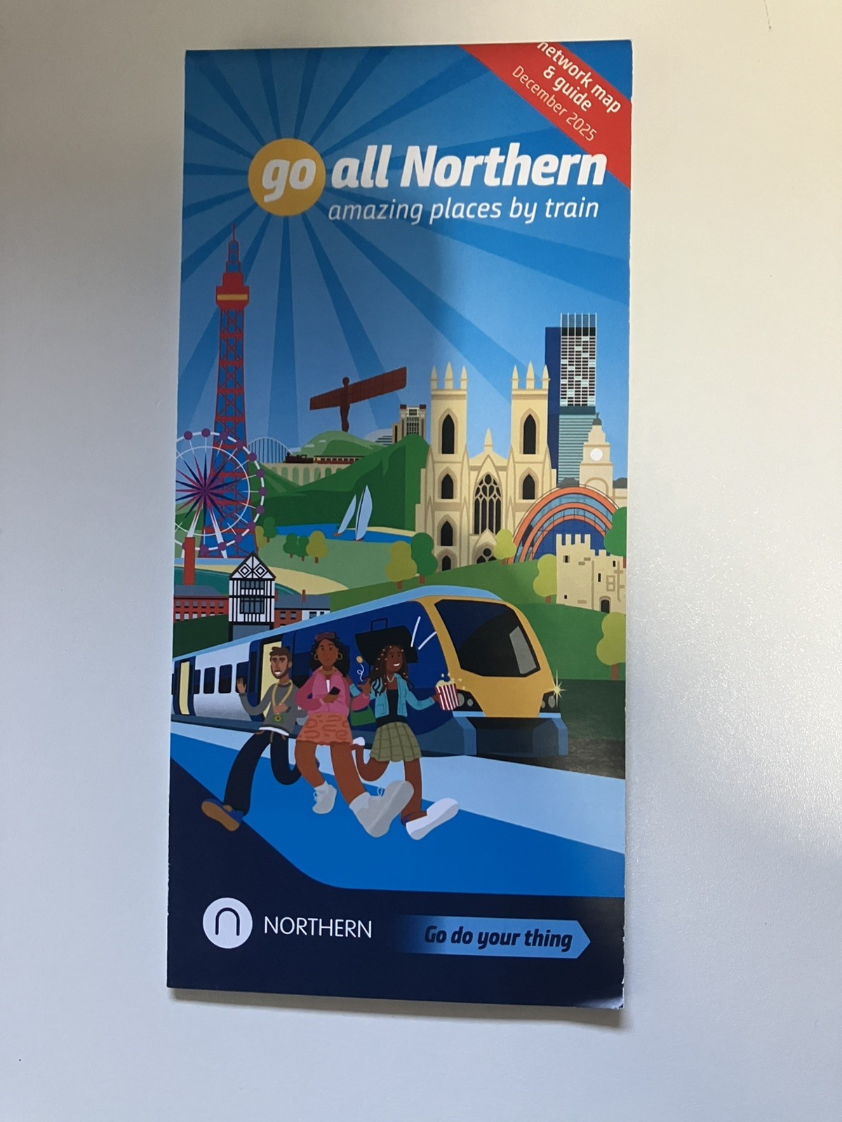 Northern Rail network map and guide December 2025