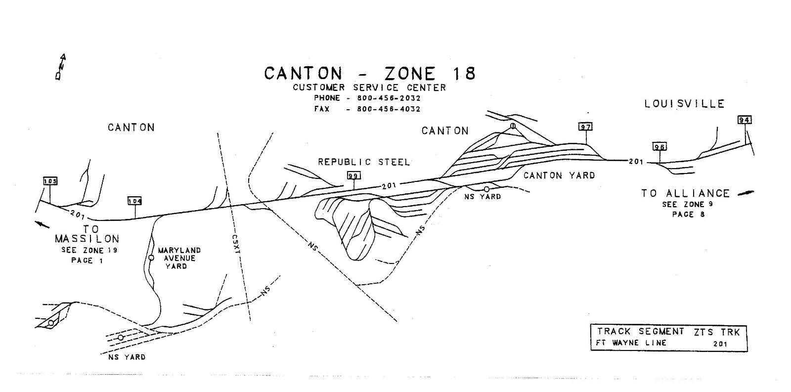 Conrail 1989 Pittsburgh Div Volume 2 Zone-Track-Spot “ZTS” Maps PDF Pages on DVD