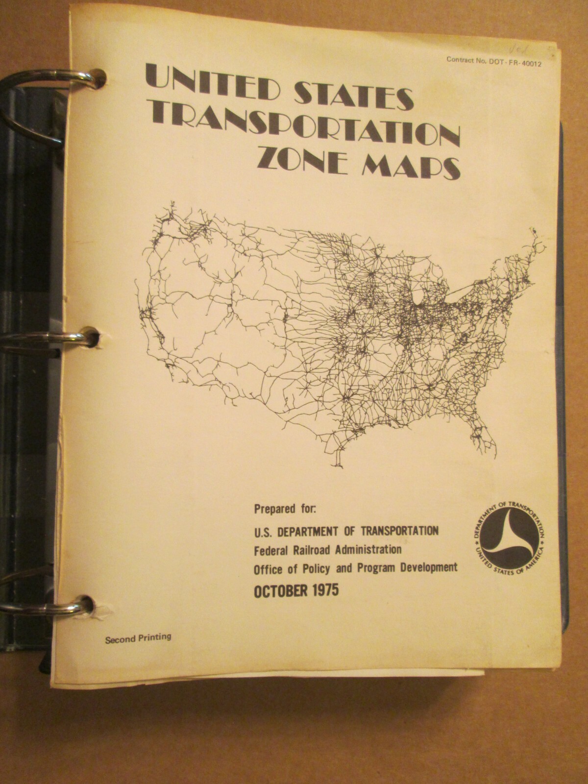 1000+ United States Railroad Zone Maps 1975