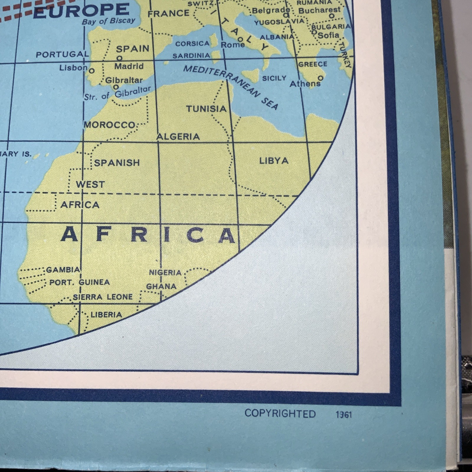 CANADIAN PACIFIC – LARGE POSTER TYPE FOLDOUT ALL SERVICES MAP – 40”x 31”