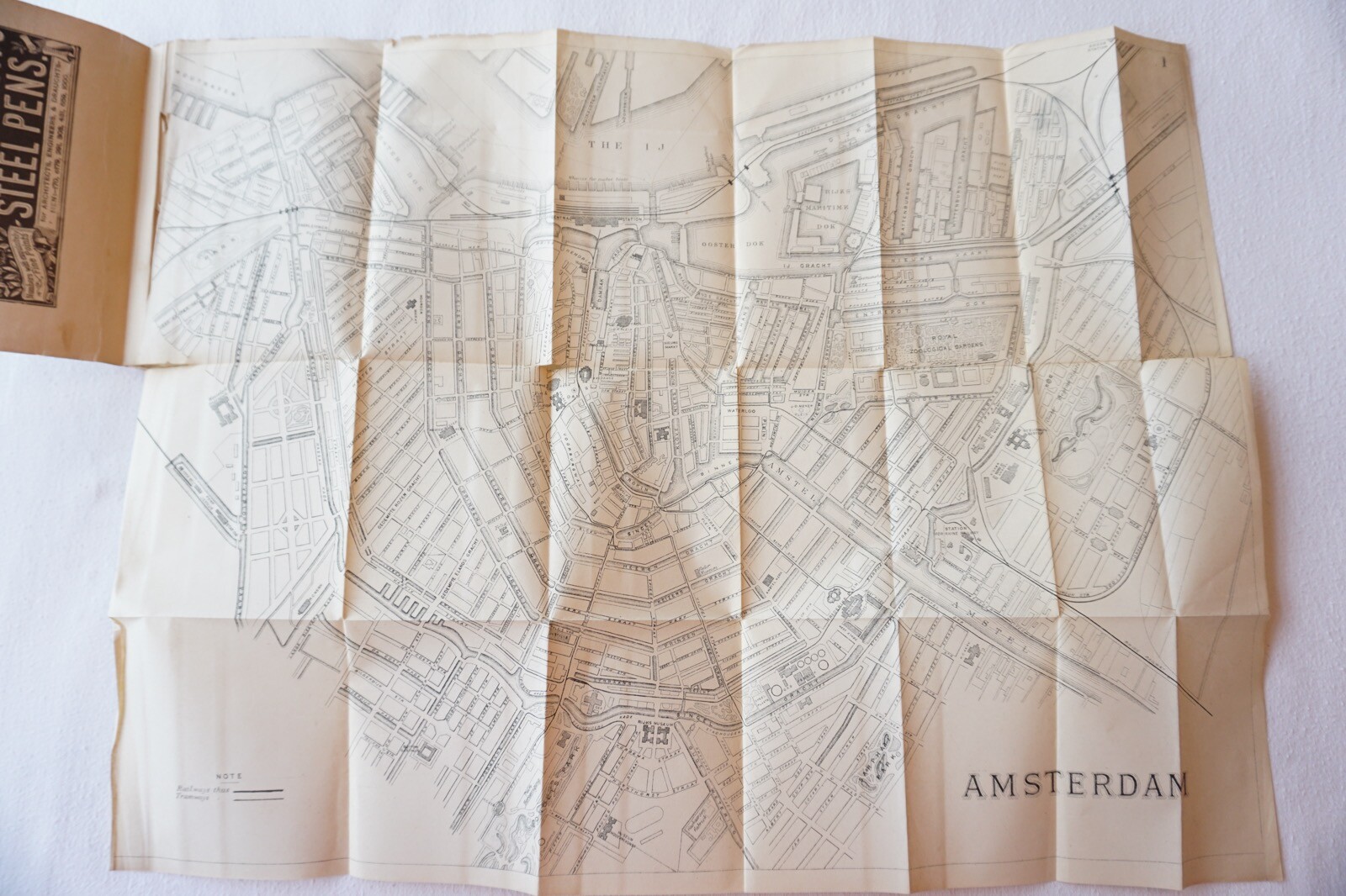 1897 Bradshaws Cities Towns Plans of Continental Europe – Railway Guide Maps