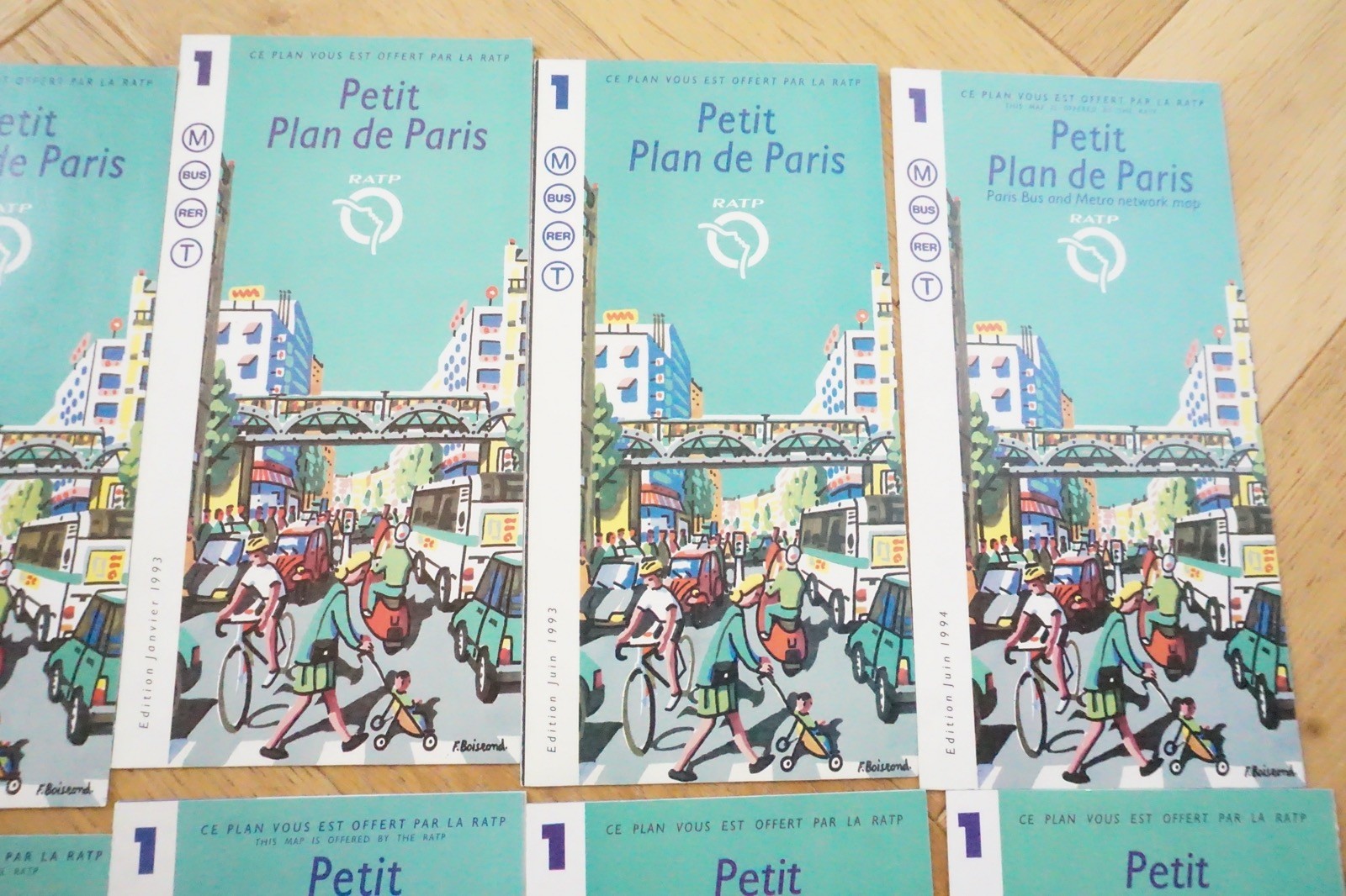 France Francais RAPT SNCF Railway Bus Tram Map Collection Ref B