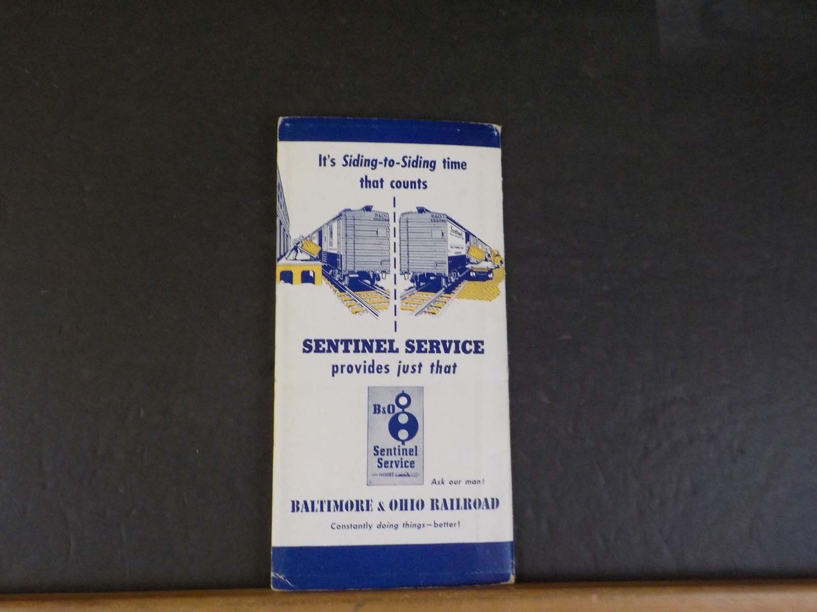 Map Baltimore & Ohio Railroad System 1951 August