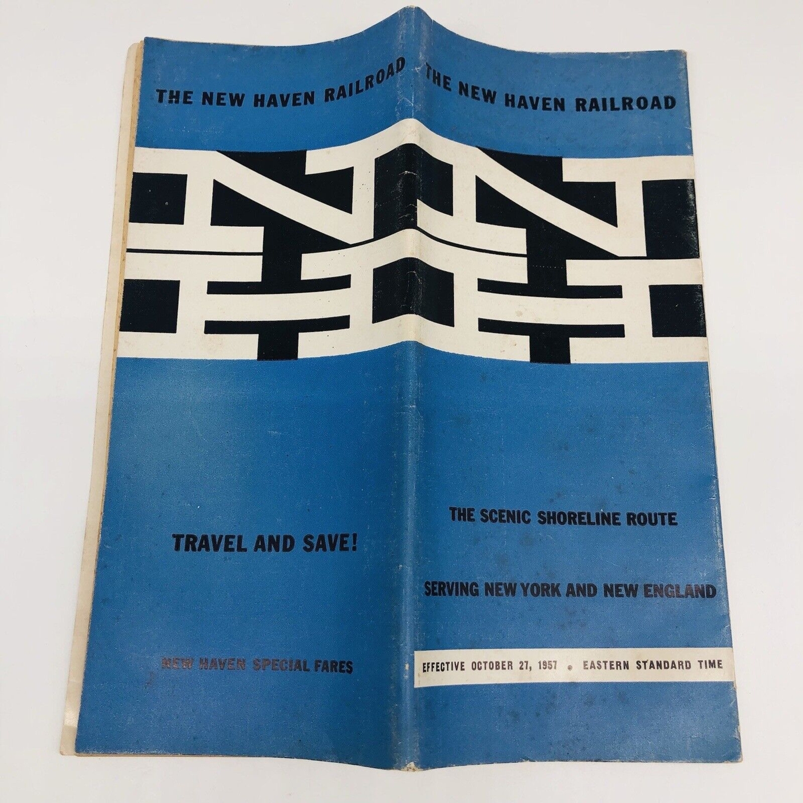 The New Haven Railroad The Scenic Shoreline Route Serving NY & New England 1957
