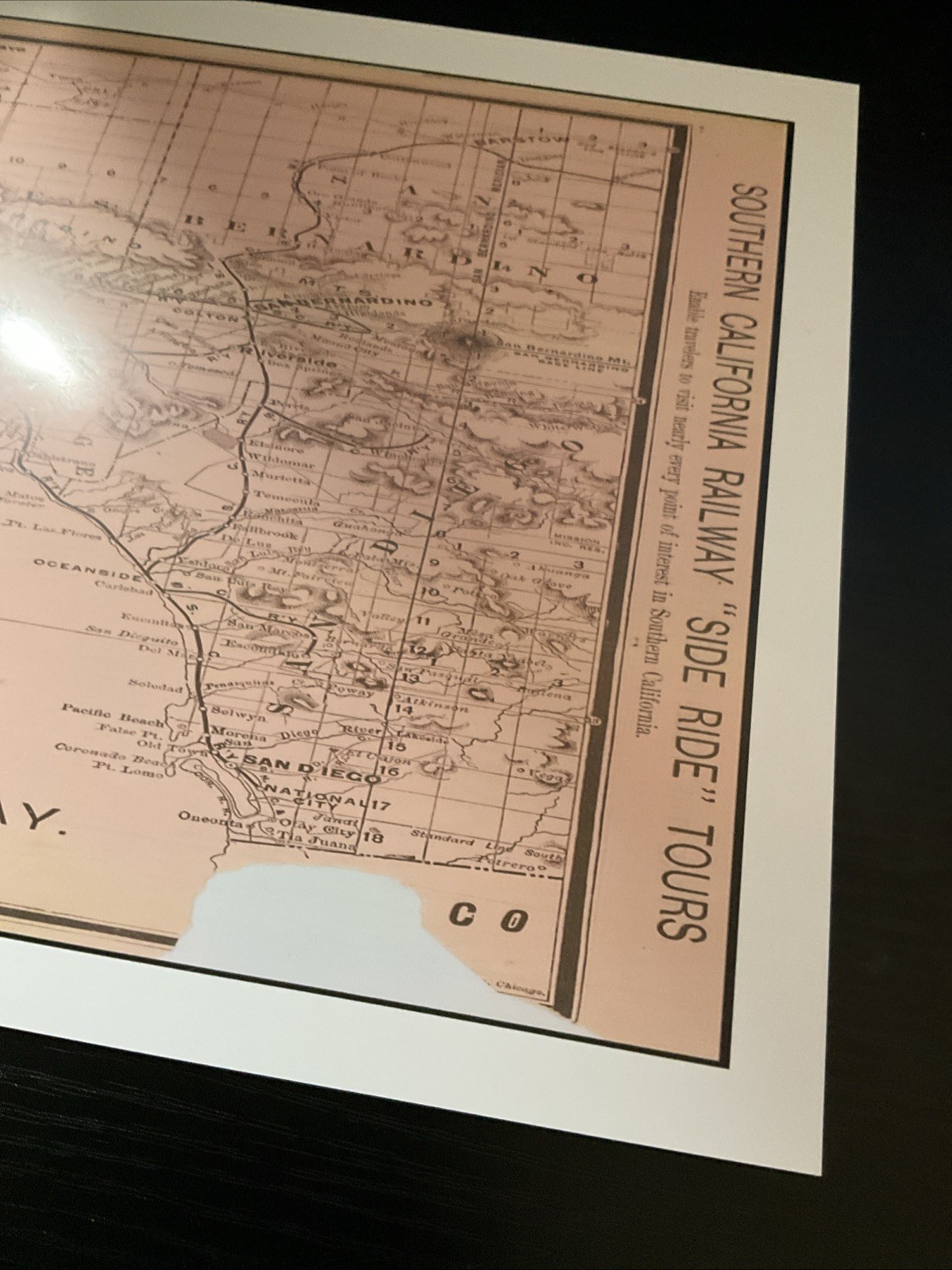 Southern California Railway Route Map