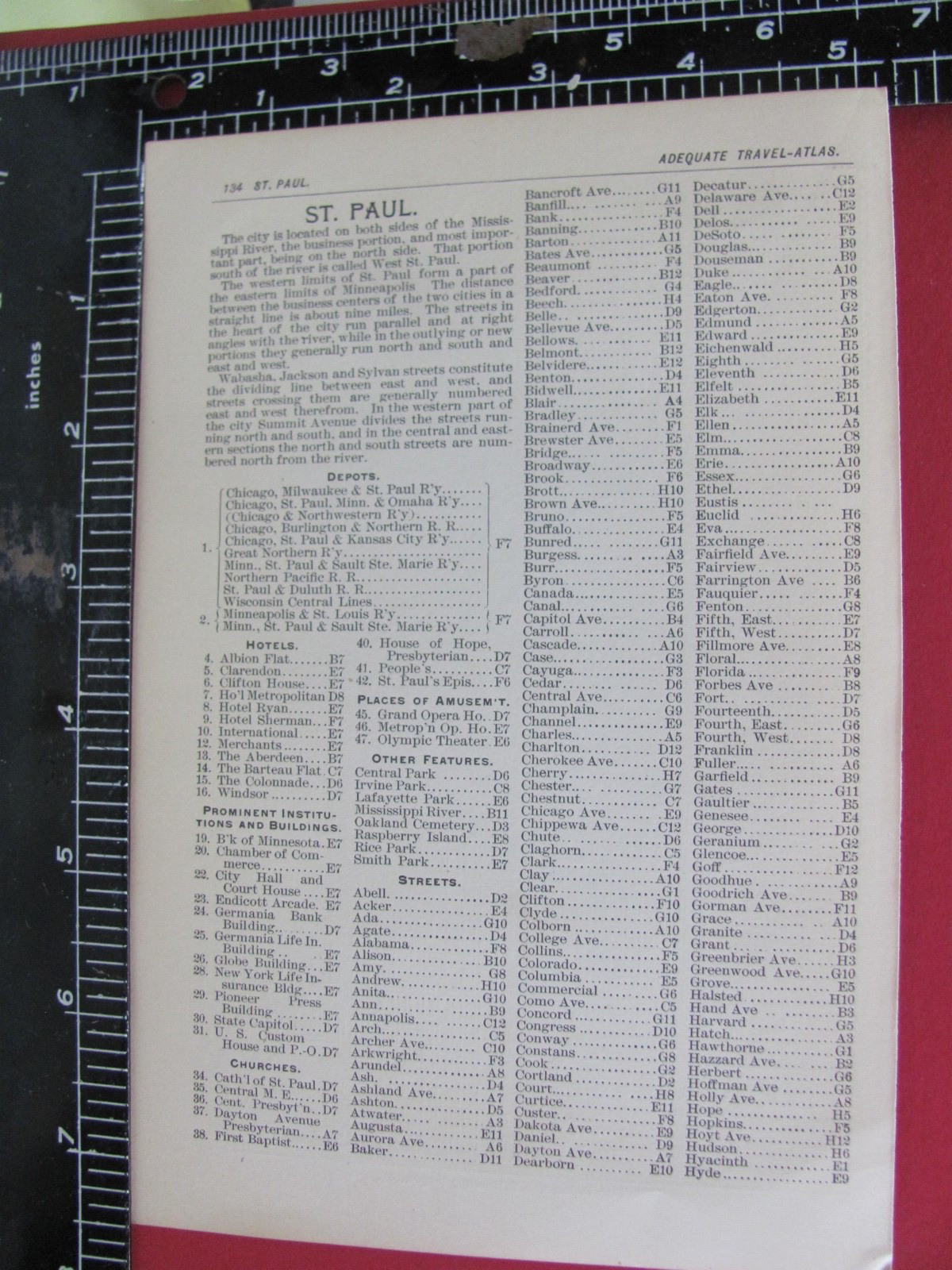 1893 MINNESOTA MINNEAPOLIS ST PAUL MAPS GENEALOGY HISTORY RAILROADS DEPOTS DATA