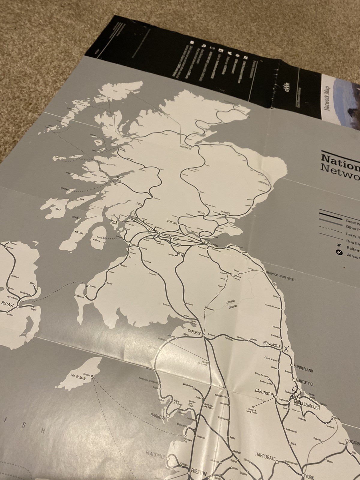 GWR Network Map 2019