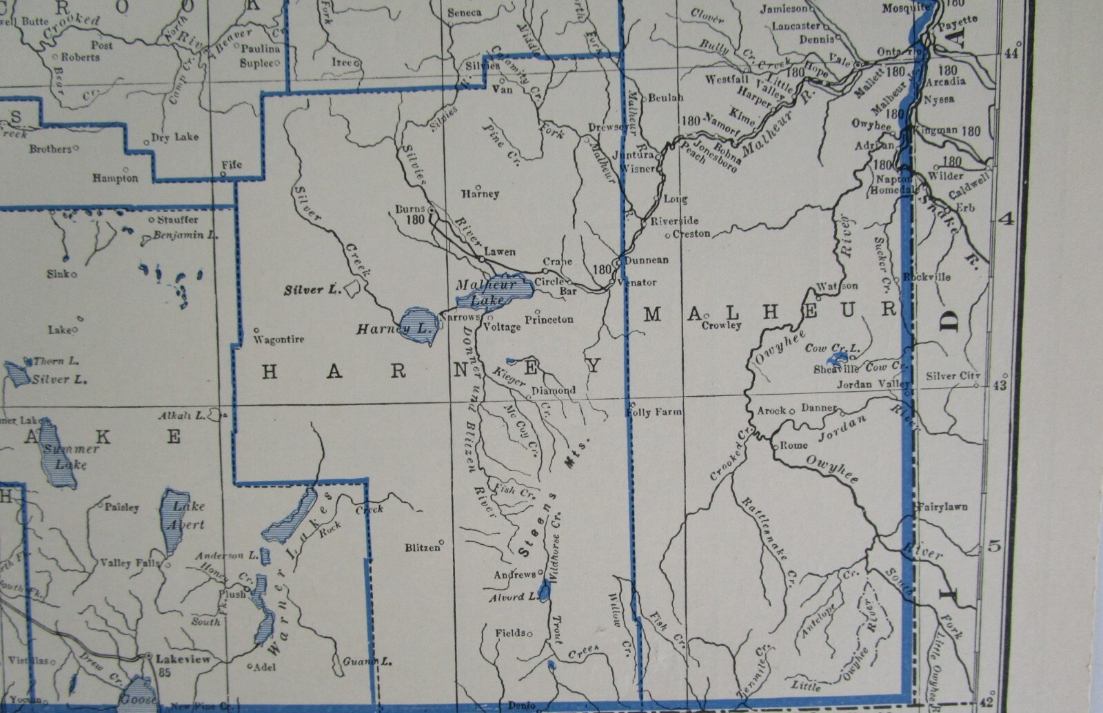 OR 1931 OREGON RAILROAD Map. VALLEY & SILETZ RR, CARLTON & COAST RR, UP, SP