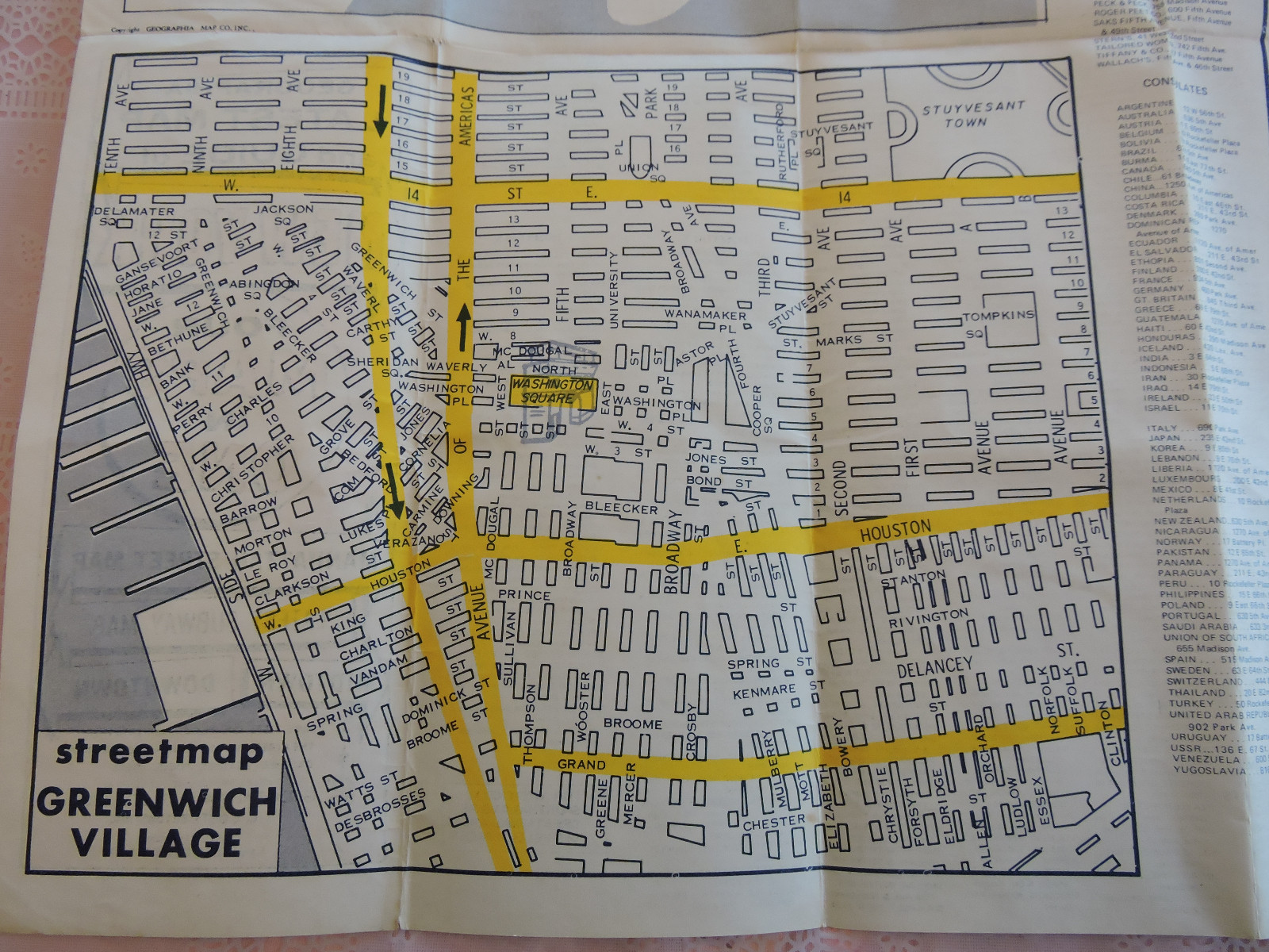 RARE ~ Foldout 1955 Transit New York City Subway Street Map NYC Bus IRT Brooklyn