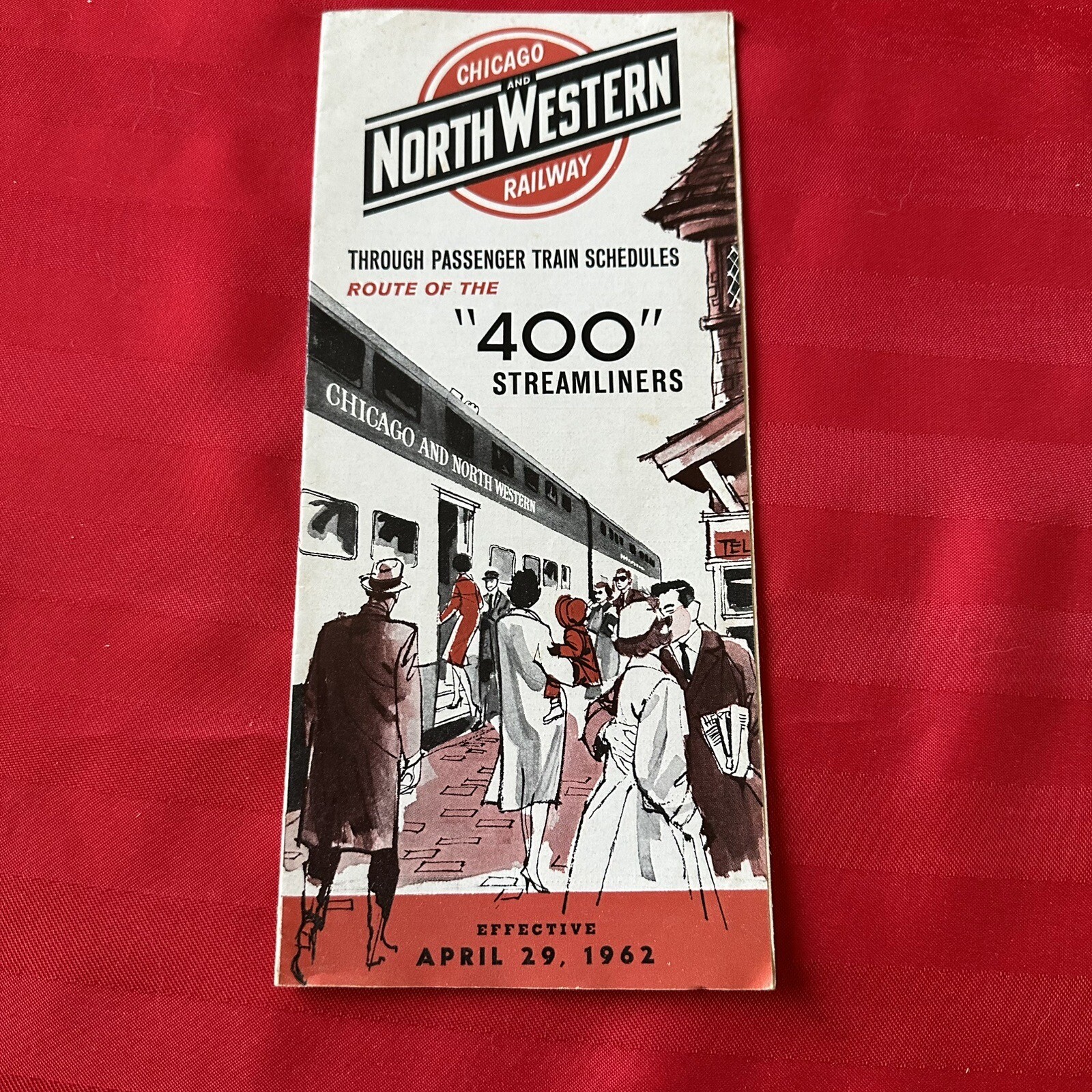 Chicago railway northwestern 1962 map