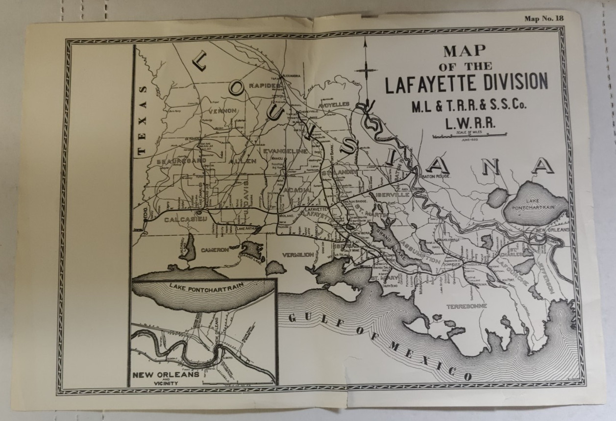 Vintage Railroad Maps, Railroad Timetable. See Discussion; Good Cond.