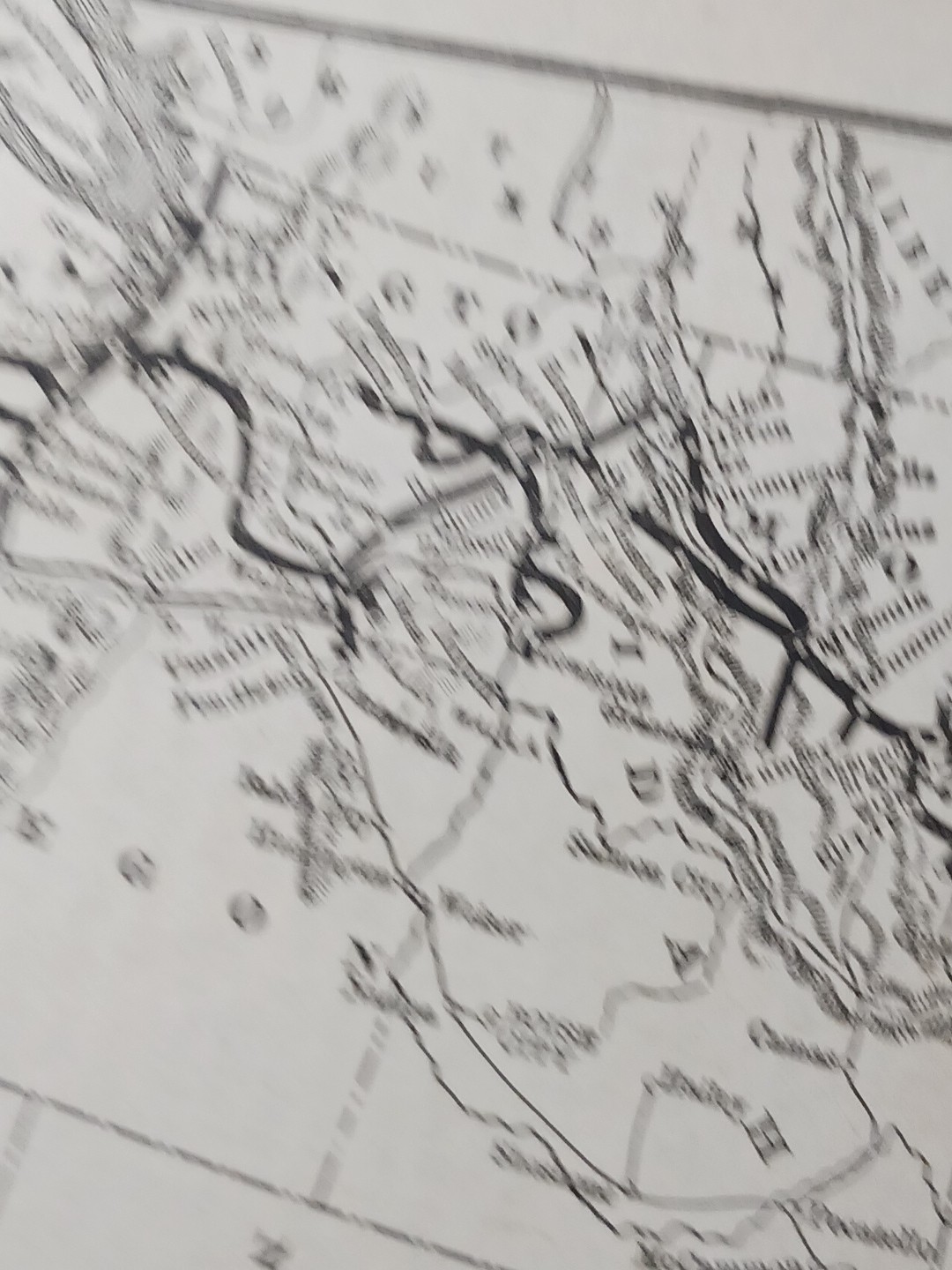 1892 Antique Railway Map NORTHERN PACIFIC RAILROAD all Train Lines Routes Depots
