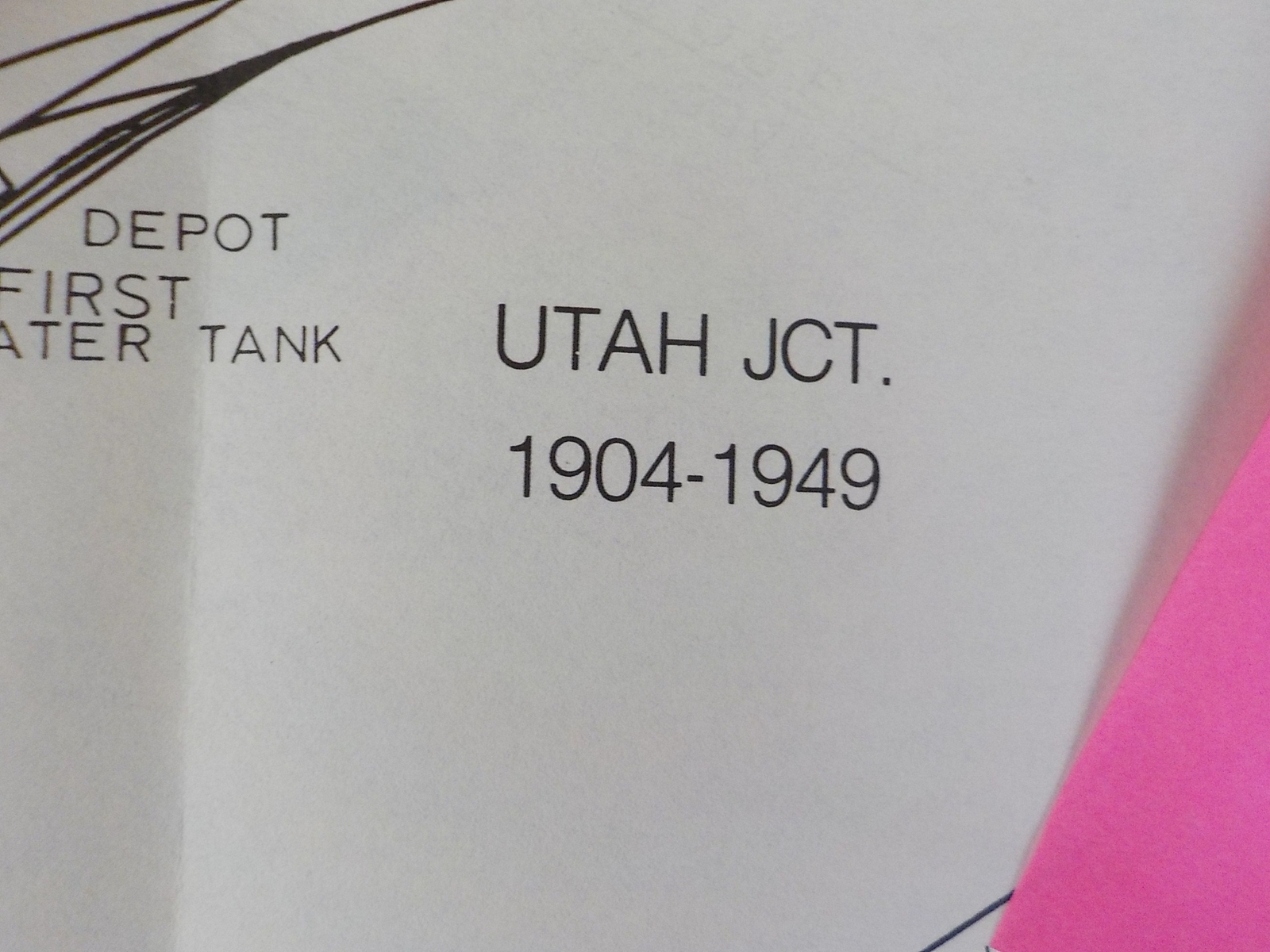 Map Utah Junction Various years