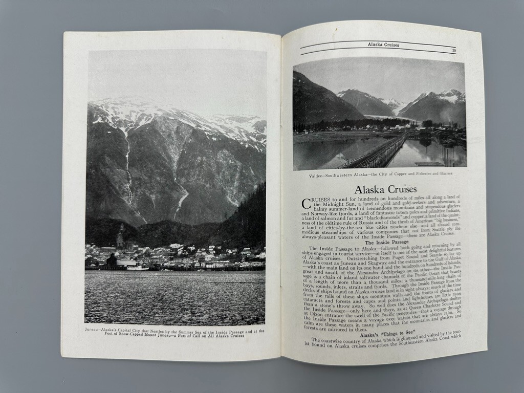 1910 GREAT NORTHERN RAILWAY Railroad WESTERN TRIPS Eastern People Advertising