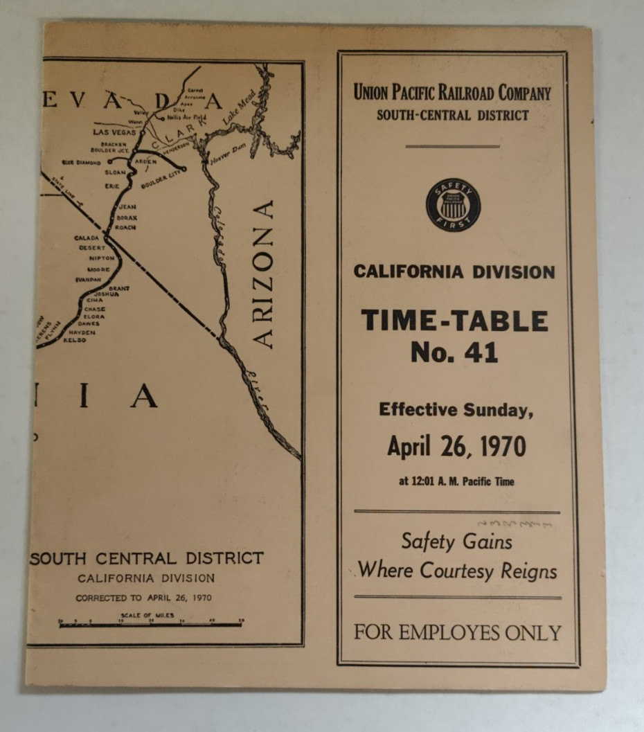 Vintage Railroad Maps, Railroad Timetable. See Discussion; Good Cond.