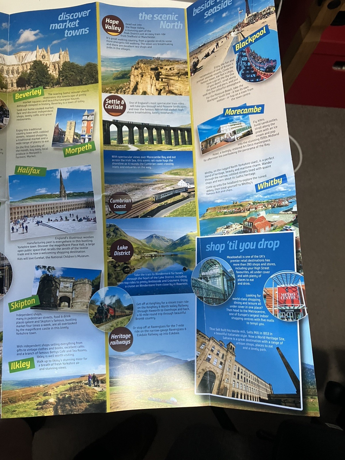 Northern Rail network map and guide December 2025