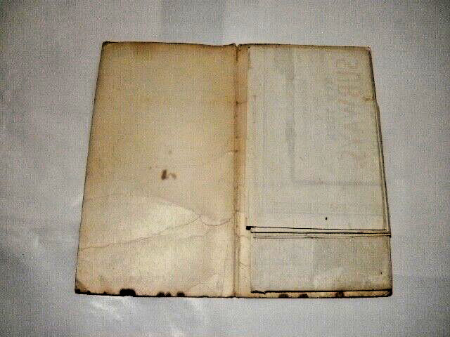 HAGSTROM’S MAP OF NEW YORK SUBWAYS ELEVATED LINES 1958 SOFT COVER FOLDED $.50