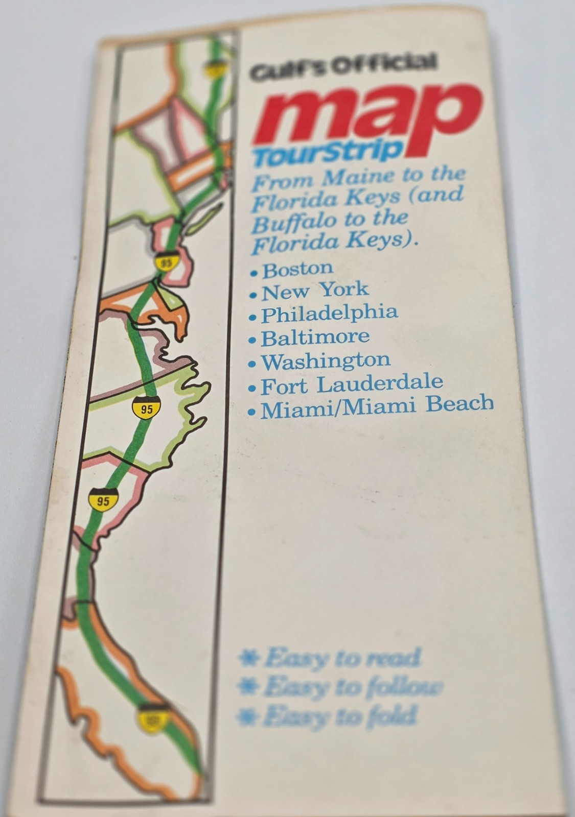 Vintage Rand McNally Road Atlas Map – New York, New Jersey, Connecticut