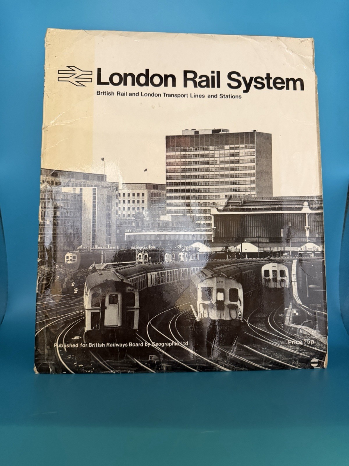 London Rail System British Railways Board Transport Map 1970 underground tube