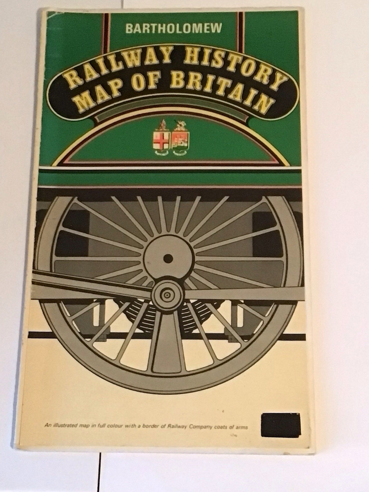 Bartholomew’s Railway History Map Of Britain – 1970’s