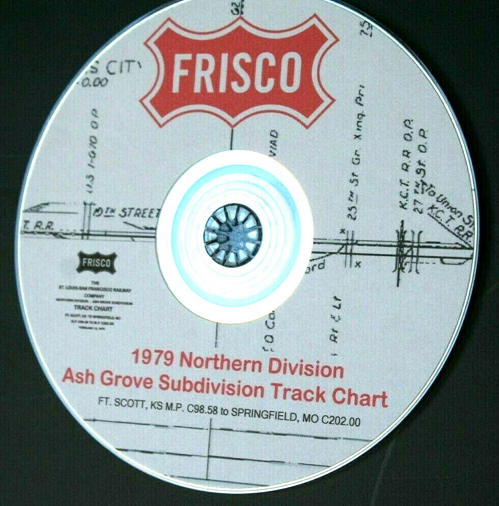St Louis San Francisico 1979 No.Division Ash Grove Sub Track Chart Pages on DVD