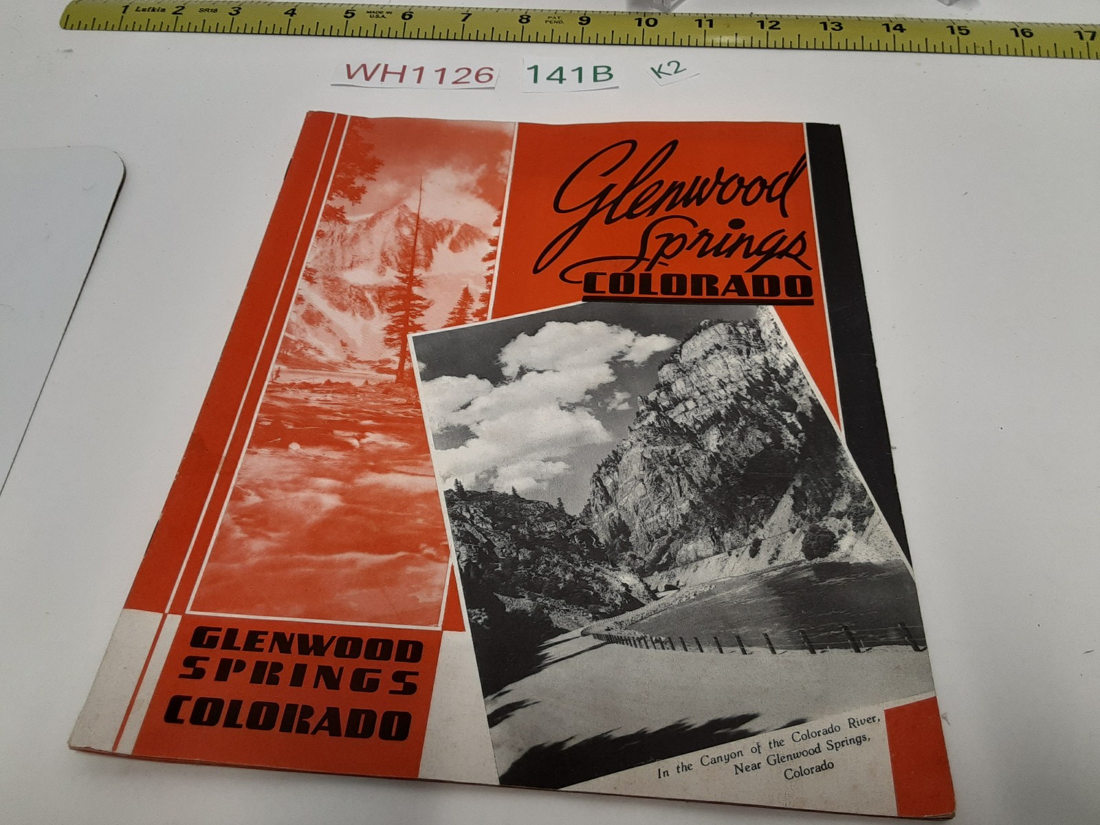 Western Wonderlands Union Pacific Railroad & Glenwood Springs Co Fold Out Broch