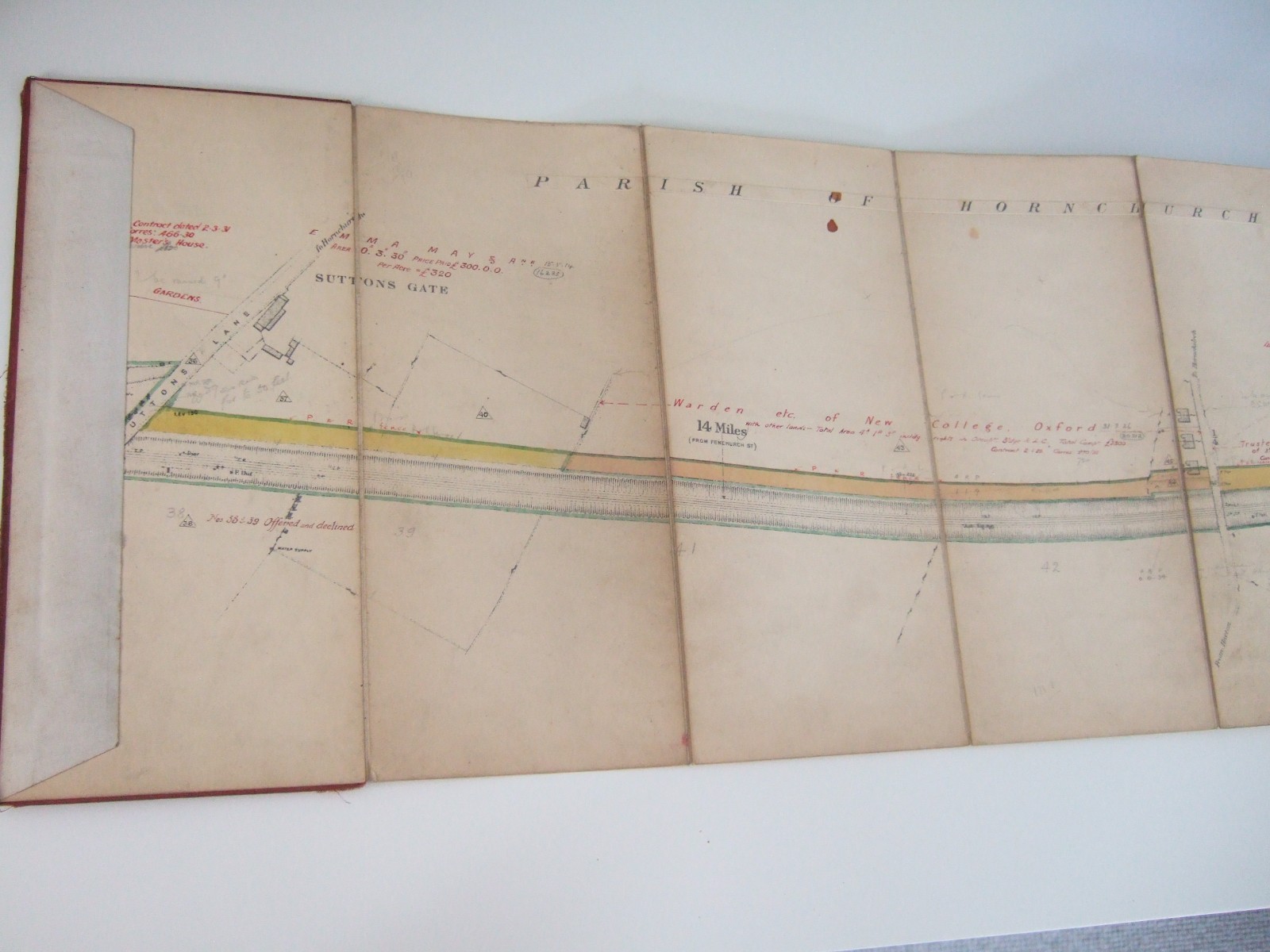 BARKING AND UPMINSTER WIDENING original Engineering Plan. 1920s/30s. LMS. VGC.