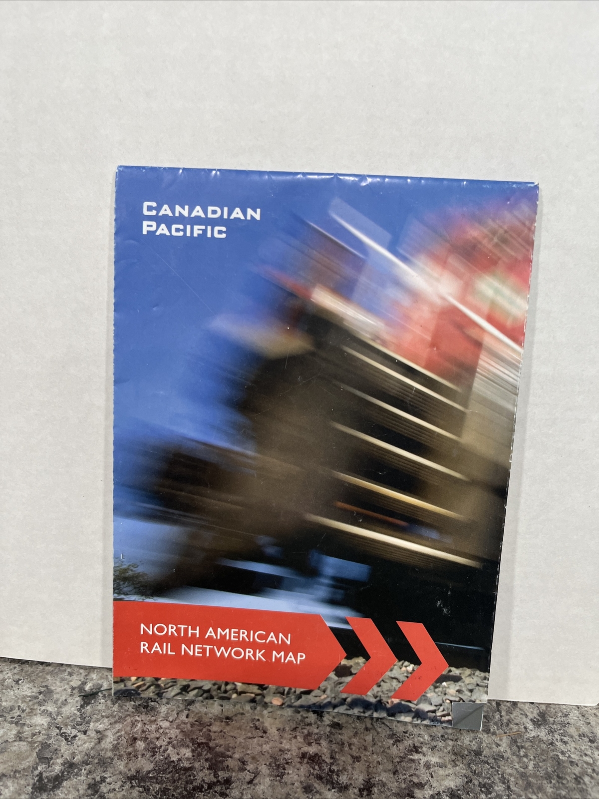 2012 CP Canadian Pacific Railway – North American railroad network map