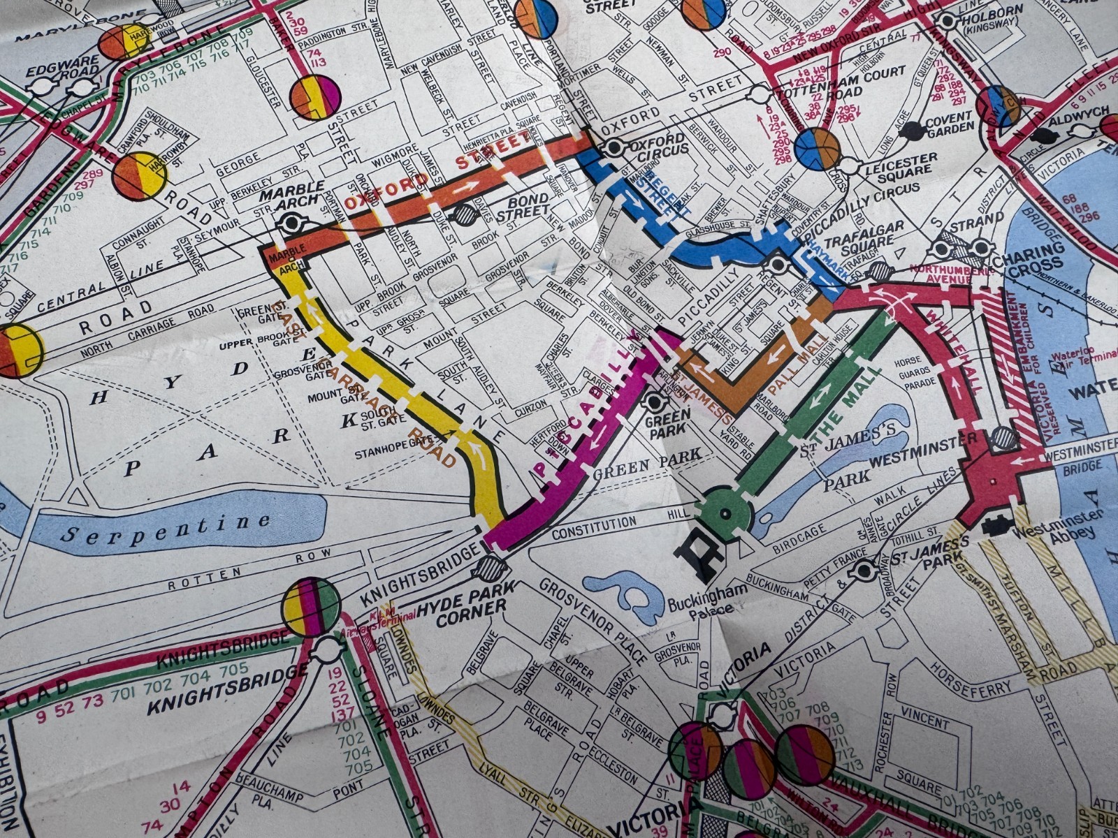 London Transport Underground Tube Map 1953 – Coronation Queen Elizabeth II